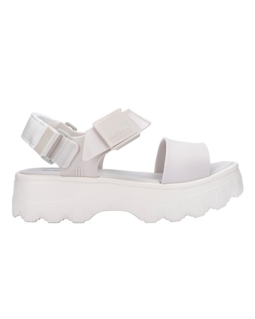 Melissa White Kick Off Sandal