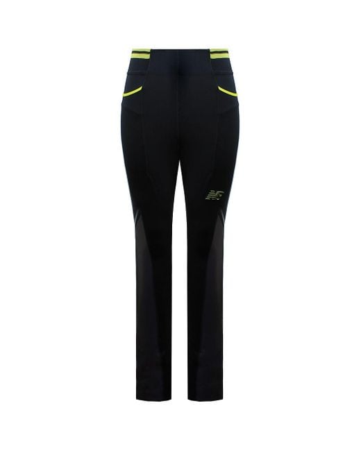 New Balance Black Pmv Shutter Speed Leggings