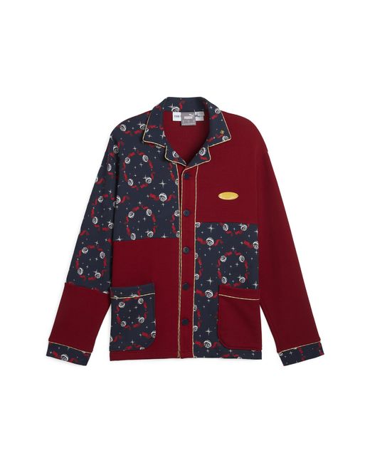 PUMA Hoops X Polar Express Pj Top in Red for Men | Lyst UK