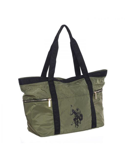 U.S. POLO ASSN. Green Shopper Bag Beun55842Wn1 for men