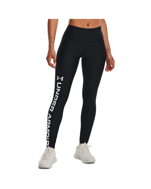Under Armour Black Branded Legging