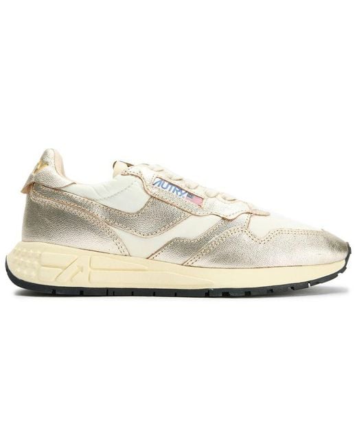 Autry White Reelwind Low Trainers