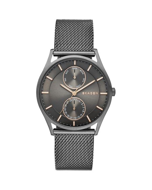 Skagen Gray Holst Watch Skw6180 Stainless Steel for men