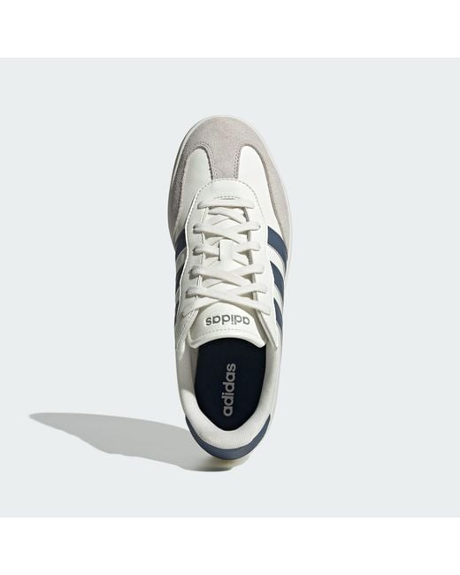 Adidas White Barreda Shoes for men