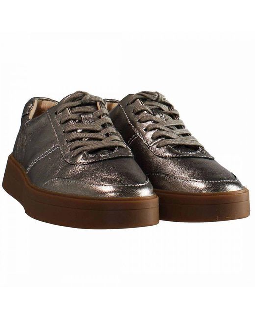 Clarks Brown Hero Walk Trainers