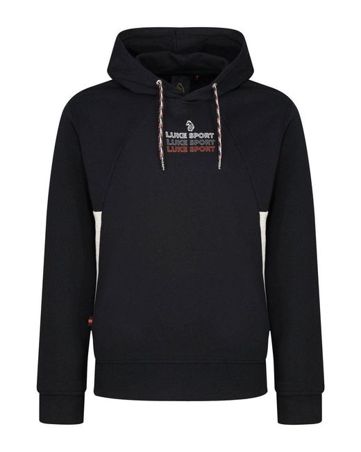 Luke 1977 Black Munich Hoodie for men