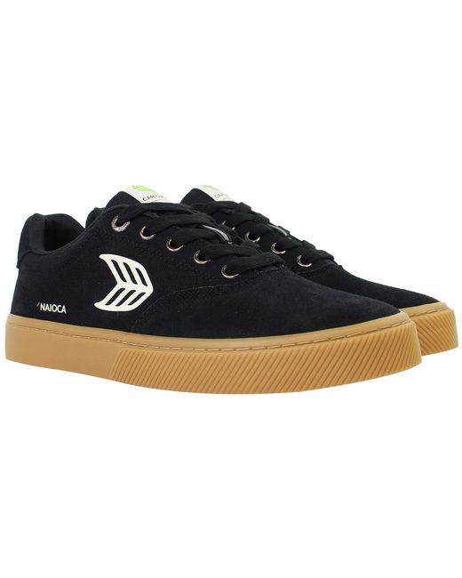 CARIUMA Black Naioca Skate Plimsolls