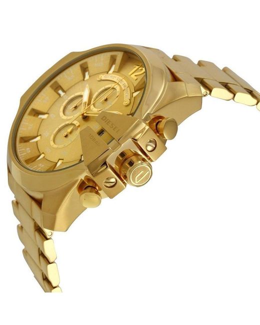 DIESEL Metallic Mega Chief Watch Dz4360 for men