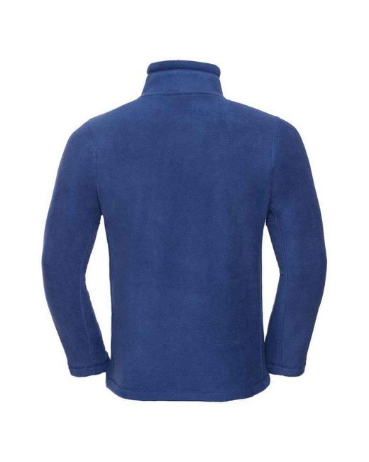 Russell Blue Outdoor Fleece Jacket (Royal) for men