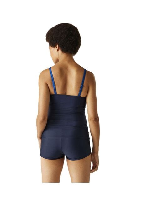 Regatta Blue Aceana Iii Swim Swimming Beach Holiday Tankini Top