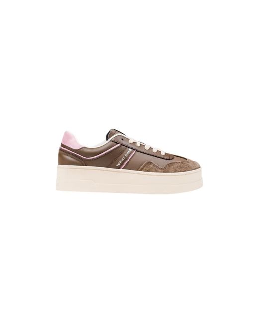 Tommy Hilfiger Multicolor Platform Laceup Sneakers