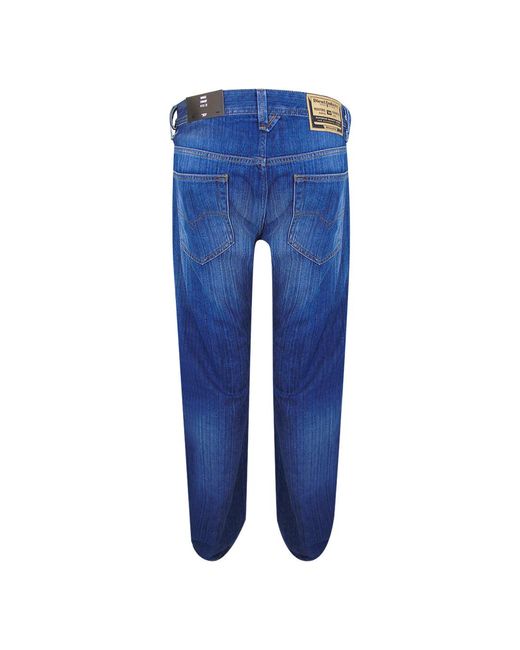 DIESEL Blue Markee Jeans Cotton for men