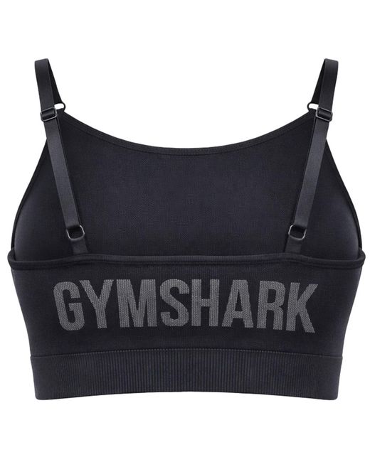 GYMSHARK Blue Flex Strappy Sports Bra