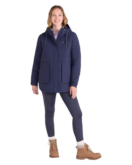 Mountain Warehouse Blue 'Chestnut' Padded Jacket Waterproof Warm Cosy Coat