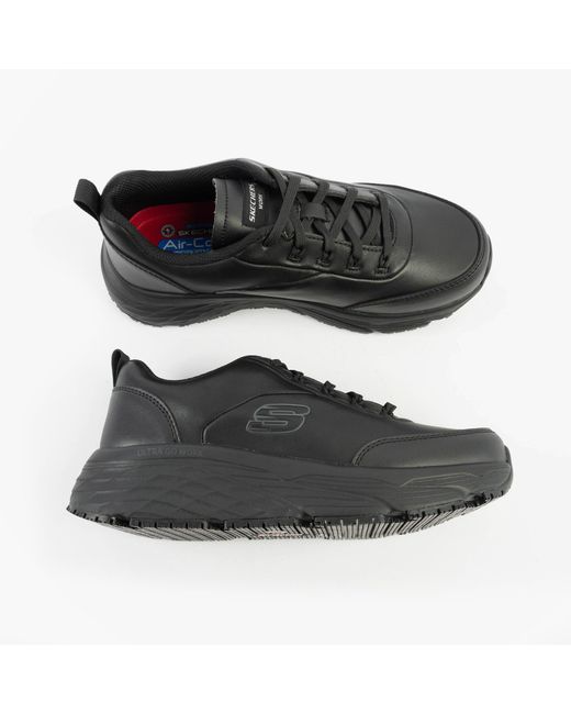 Skechers Black Work Max Cushioning Elite Sr