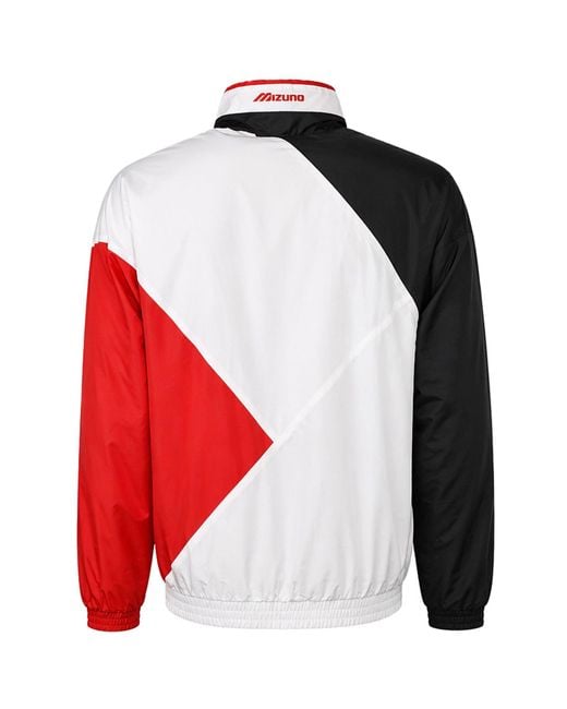 Mizuno Red Logo Track Jacket for men