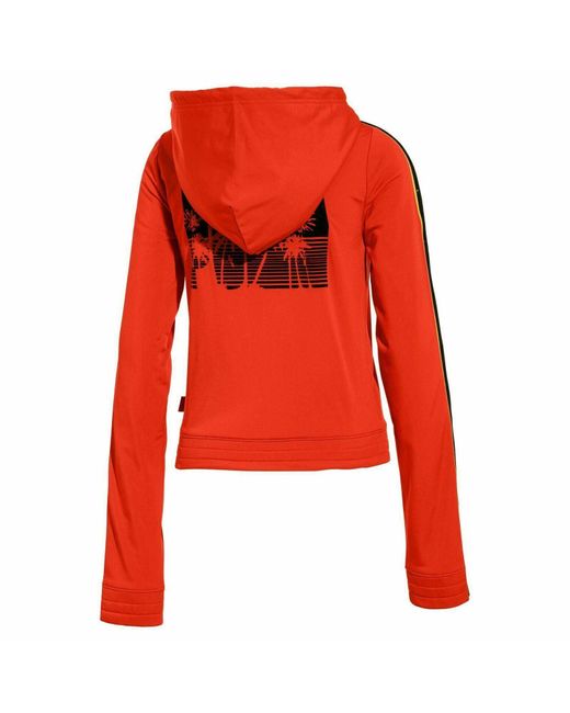 PUMA Red X Rihanna Fenty Tearaway Track Jacket Cotton