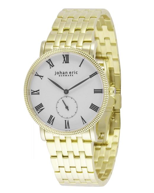 Johan Eric Metallic Holstebro Watch, Case, Dial, Bracelet Stainless Steel for men