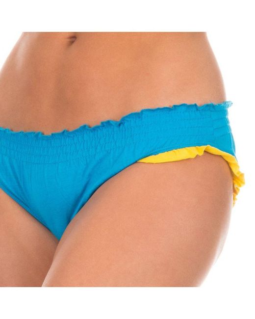 Armand Basi Blue Ruffle Detail Panties Adm0098