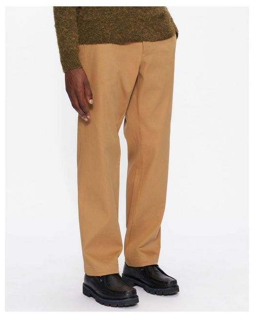 Ted Baker Green Donati Leyden Fit Heavy Twill Trousers for men