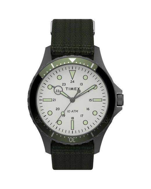 Timex Navi Xl Horloge Groen Tw2t75500 in het Gray voor heren