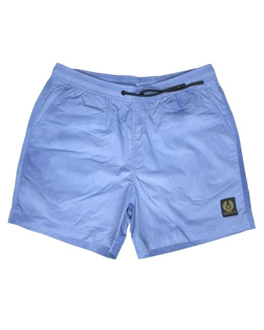 Belstaff Blue Breaker Mauve Shorts for men