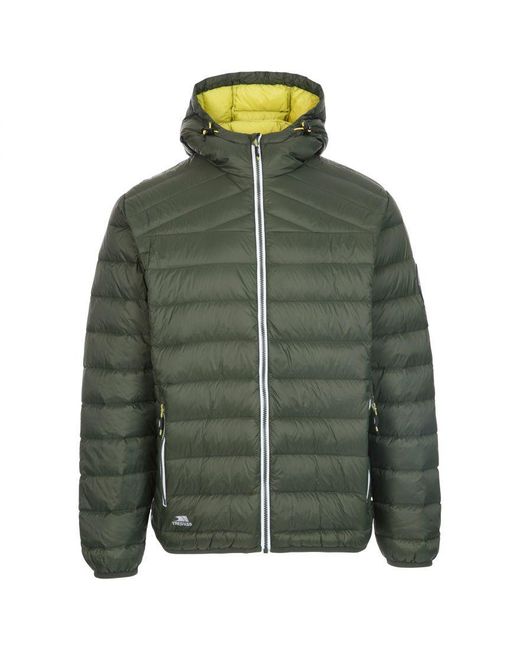 Trespass Green Whitman Ii Down Jacket (Ivy) for men