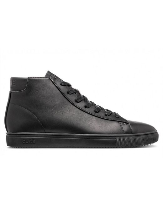 CLAE Black Adults Low Top Trainers for men