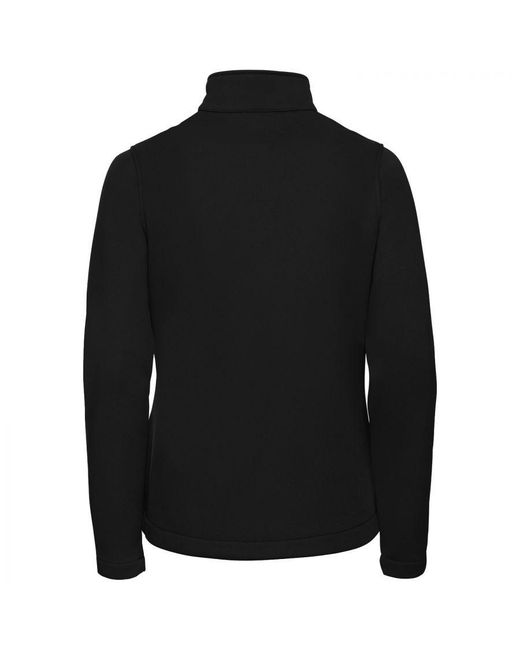 Russell Black Ladies Smart Soft Shell Jacket