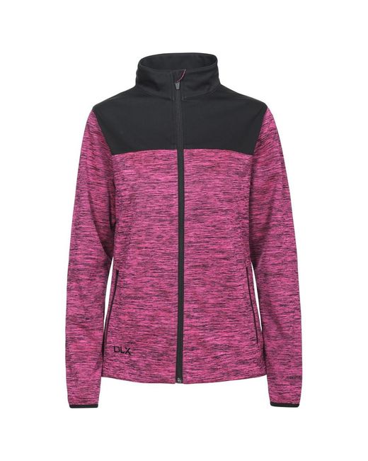Trespass Purple Ladies Laverne Dlx Softshell Jacket