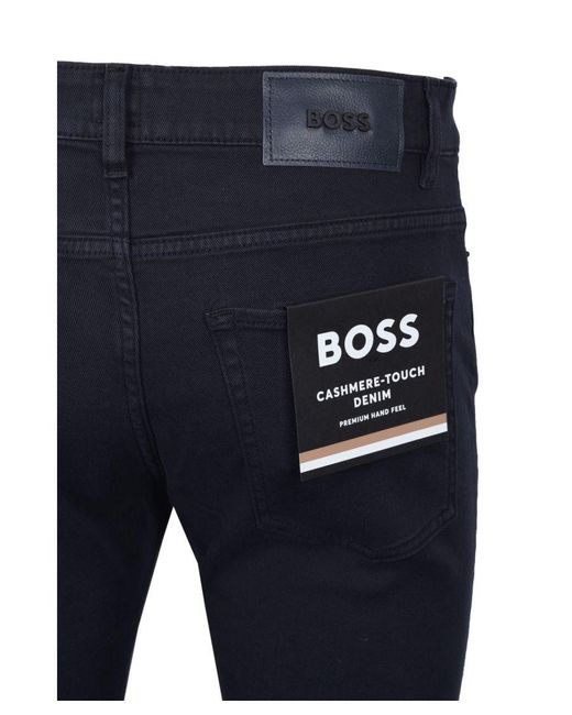 Boss Blue Hugo Boss Delaware 3-1 Jeans Dark for men