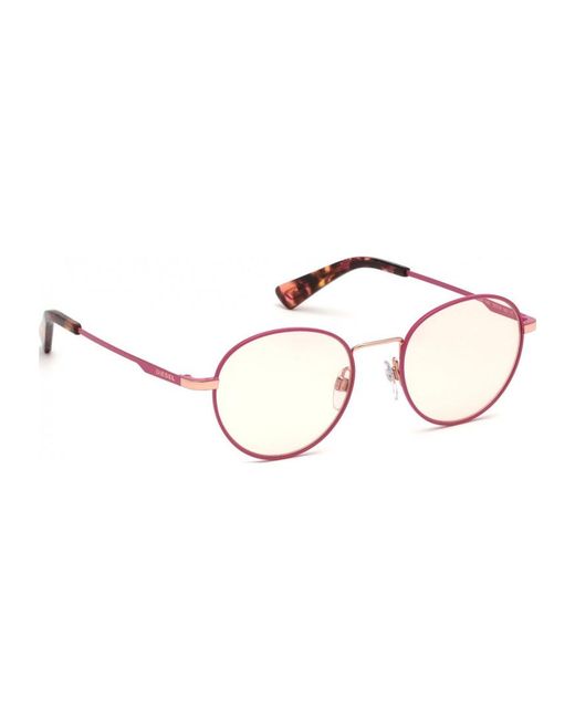DIESEL Pink Dl02905074S 50 Sunglasses