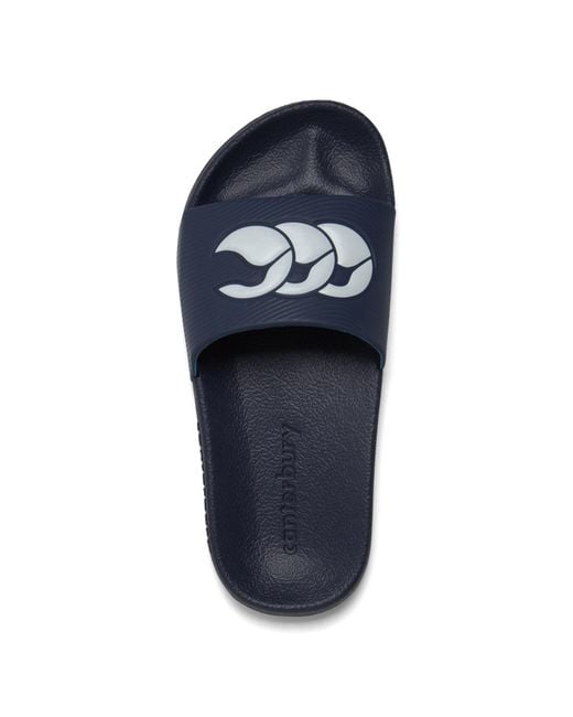 Canterbury Blue Adult Wide Sliders for men