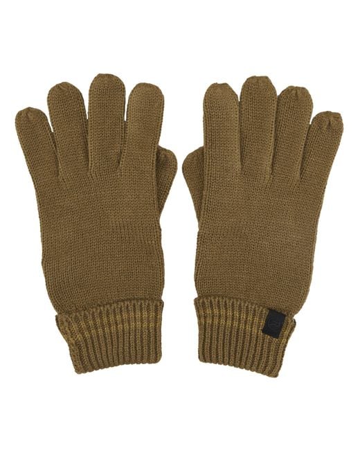 Regatta Green Balton Iii Knitted Gloves (Umber) for men