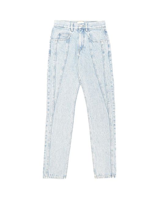 Isabel Marant Blue Vikira Slim Jeans