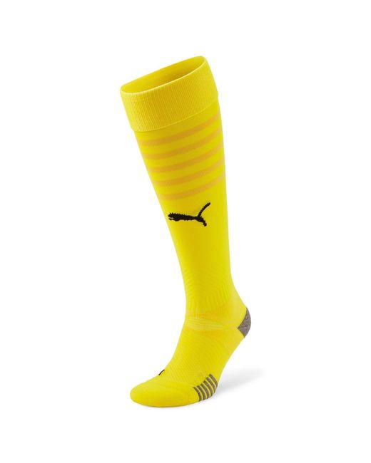 PUMA Yellow Team Final Football Socks for men