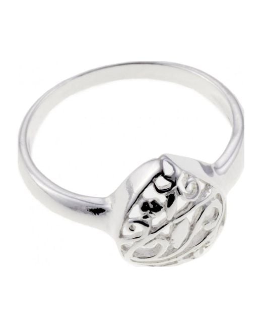 Cristian Lay White 54532220 Ladies Ring Sterling