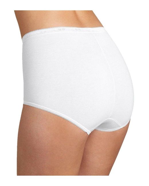Sloggi White Basic+ Maxi Briefs 4 Pack