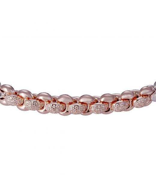 Orphelia Pink 'Jada' 925 Sterling Bracelet