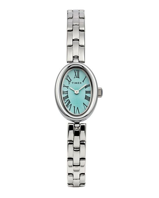 Timex Blue Trend Cavatina Main Line Watch Tw2Y26600 Stainless Steel
