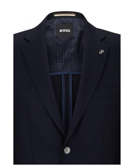 Boss Blue Hugo Boss H-Janson-223 Jacket Dark for men