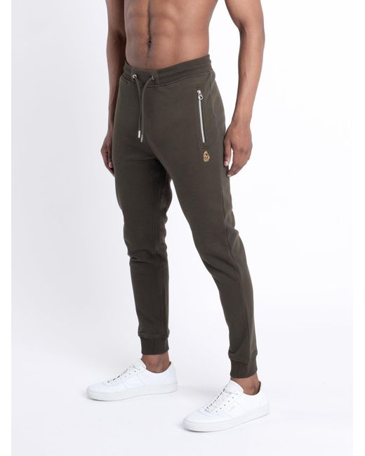Luke 1977 Black Rome 2 Cuffed Sweat Joggers for men