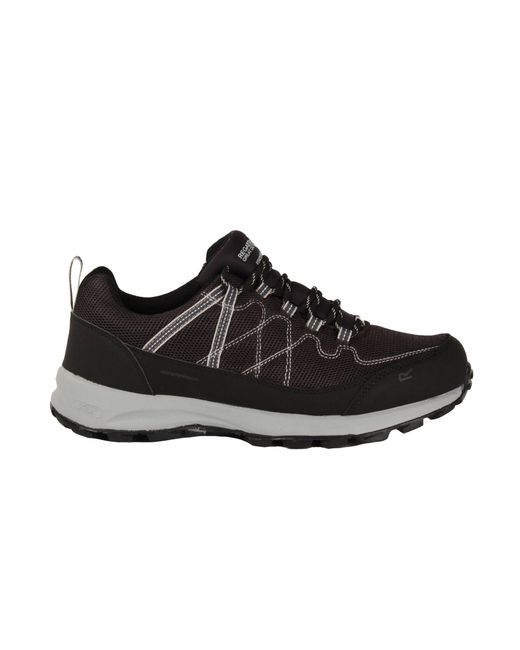 Regatta Black Ladies Lady Samaris Lite Low Ii Walking Shoes (Iron/Light Steel)