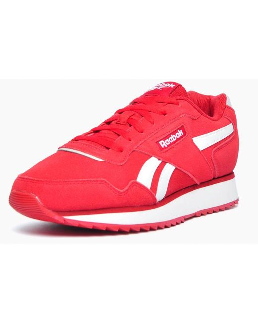 Reebok Red Classic Glide Ripple Suede for men