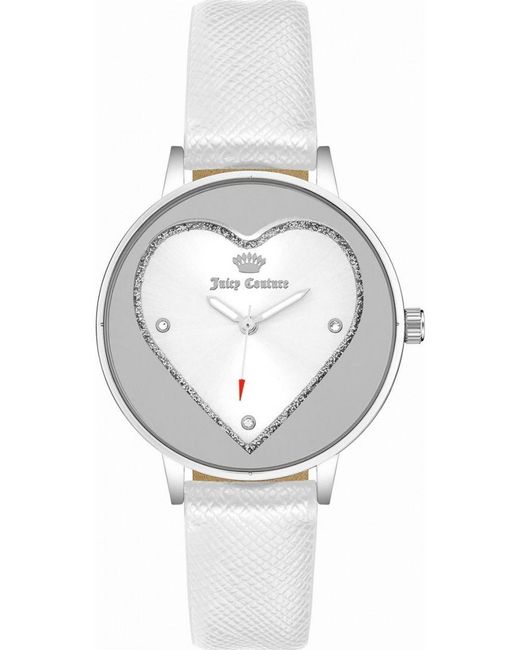 Juicy Couture Gray Jc1235Svwt Ladies Watch
