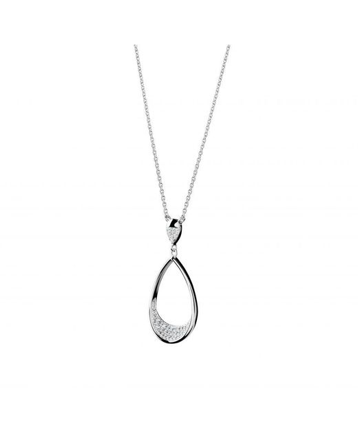 Orphelia Metallic 'Jolina' 925 Sterling Chain With Pendant