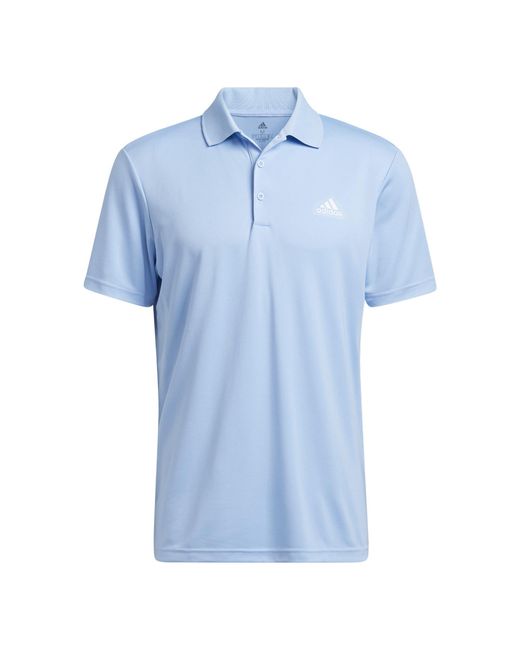 Adidas Originals Blue Primegreen Golf Polo Shirt for men