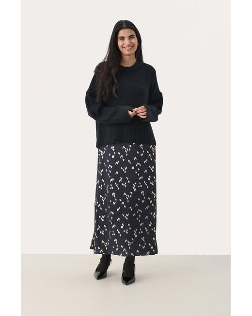Part Two Pullover Regular Fit in het Black
