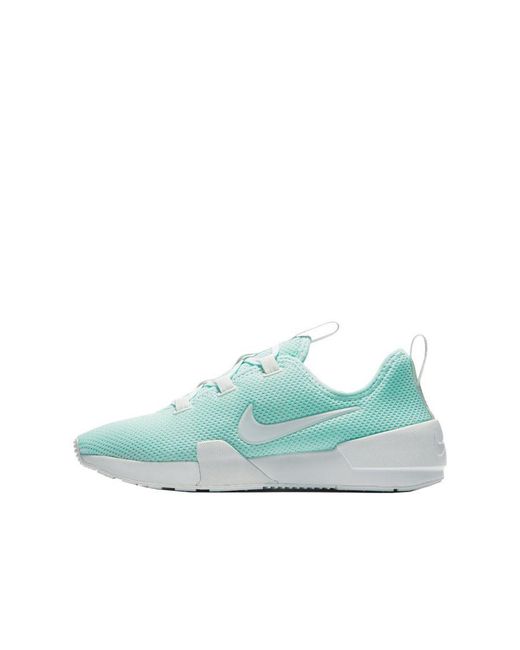 Nike Blue Ashin Modern Lace Up Synthetic Trainers Aj8799 300