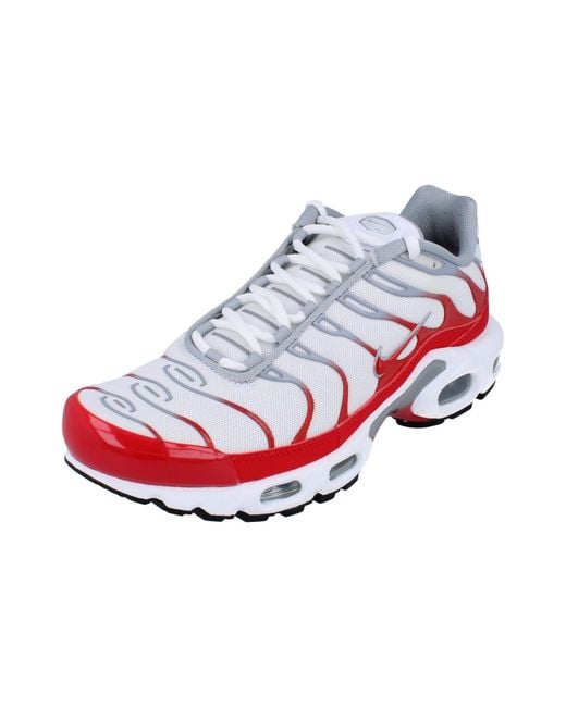 Nike Red Air Max Plus Running Trainers for men